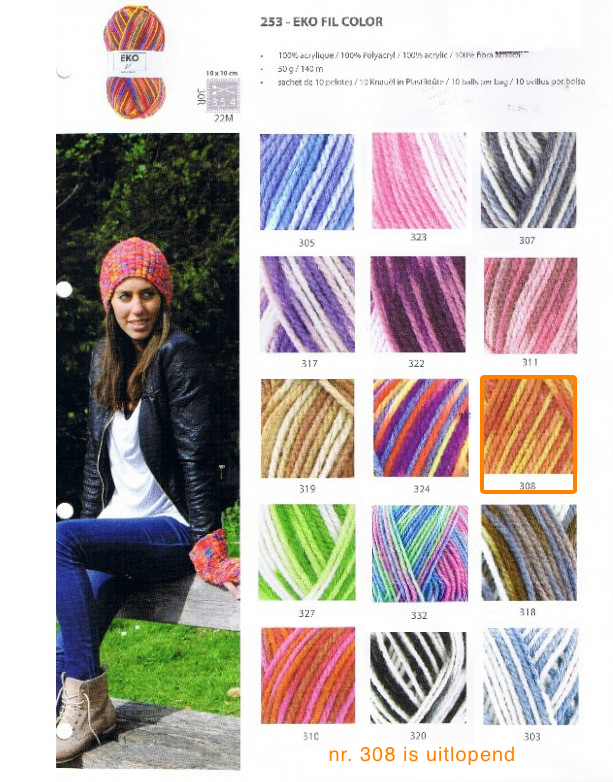 Groen Gemeleerd Acryl Garen Ekofil Goedkoopgaren Nl