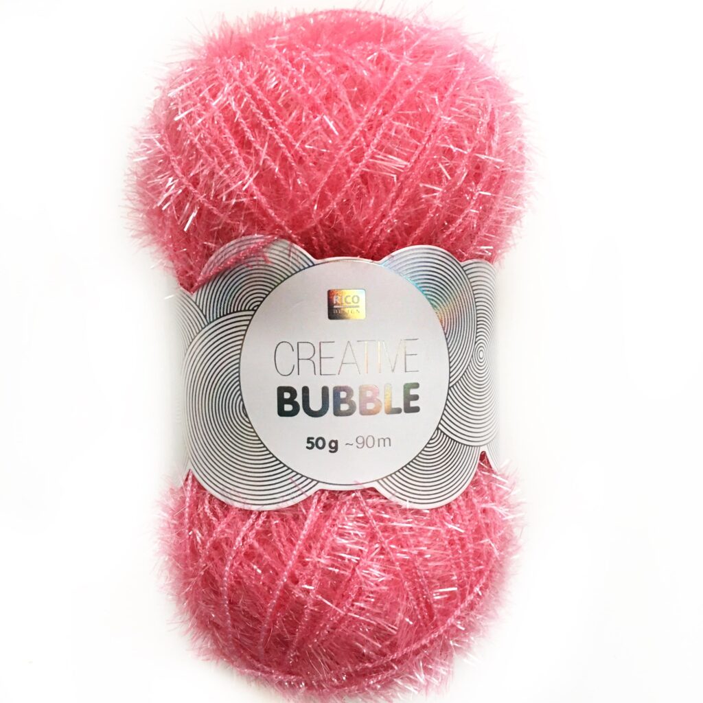 creative bubble garen roze